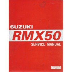 SUZUKI RMX 50 X de 1999  (manuel atelier 02 /1999)