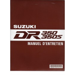 Manuel atelier SUZUKI DR 350 / 350 S  de1990 à 1999 (12 / 99) 