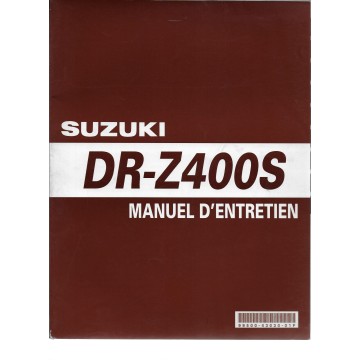 Manuel atelier SUZUKI DR-Z 400 SY de 2000   (03 / 2000) 