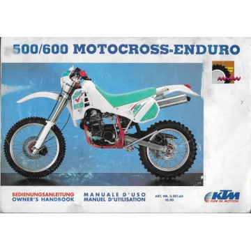 KTM 500 / 600 Motocross - Enduro LC4 (10 / 1990)