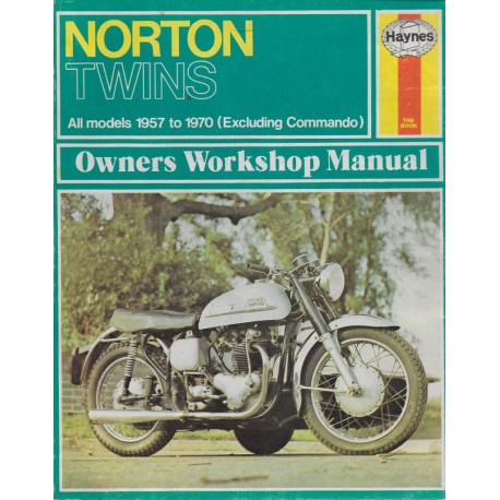 Manuel atelier Twins NORTON de 1957 à 1970