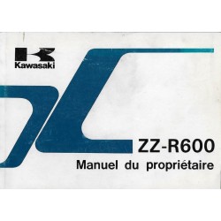 KAWASAKI ZZ-R 600 D1 de 1990 (04 / 1900) en français