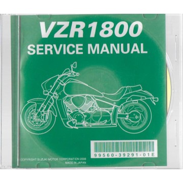 CD manuel atelier SUZUKI VZR 1800 de 2006 et 2007