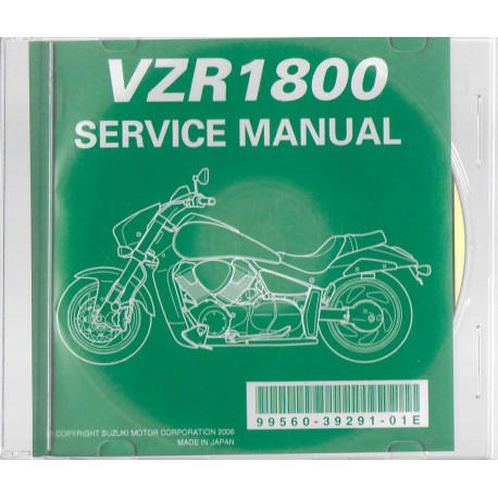 CD manuel atelier SUZUKI VZR 1800 de 2006 et 2007