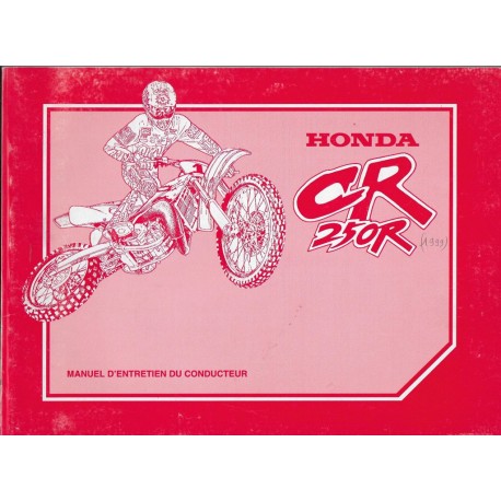 HONDA CR 250 R Type KZ3 de 199