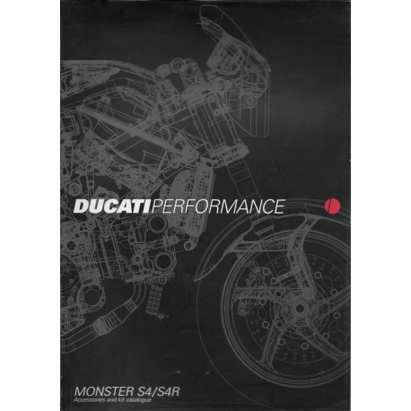 Catalogue DUCATI accessoires Monster S4 / S4R 2003