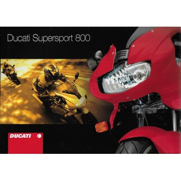 Catalogue original  DUCATI SUPERSPORT 800 de 2005