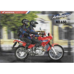 Catalogue HONDA Dominator NX 650 (type F) de 1999