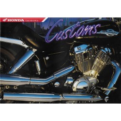 Catalogue Gamme Customs HONDA de 1999