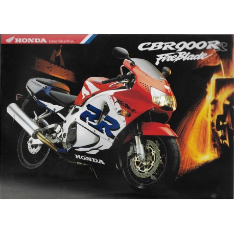 Catalogue HONDA CBR 900 RR (type F) de 1999