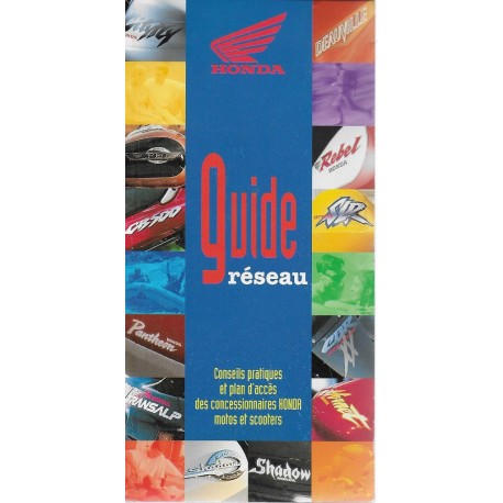 Guide Réseau Motos HONDA de 1999