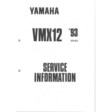 Manuel d'atelier Yamaha V.MAX 1200