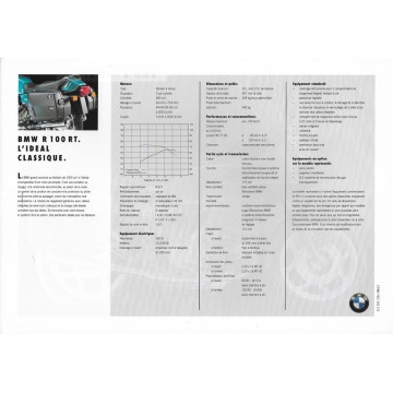Prospectus BMW R 100 RT