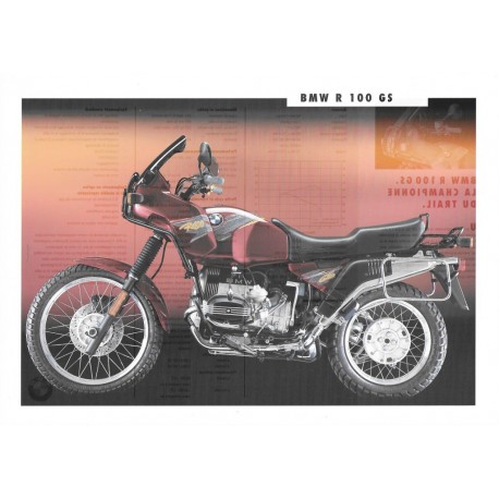 Prospectus BMW R 100 GS