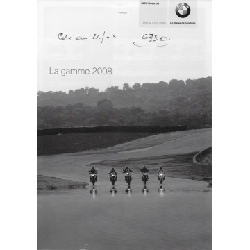 Prospectus Gamme et tarifs  BMW  2008