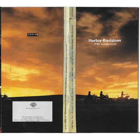 Catalogue motos HARLEY-DAVIDSON de 1998