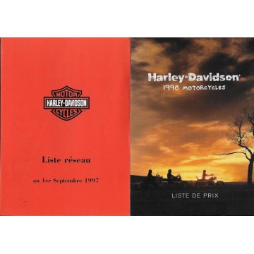 Catalogue motos HARLEY-DAVIDSON de 1998