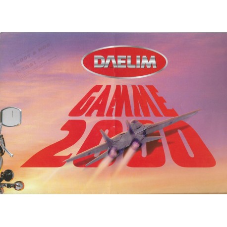 Prospectus gamme DAELIM de 2000