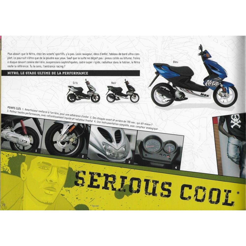 Catalogue Gamme 50 cc MBK de 2006