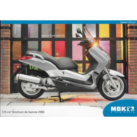 Gamme  MBK 125cc de 2006