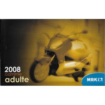 Gamme adulte MBK de 2008