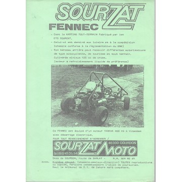 Prospectus karting SOURZAT FENNEC