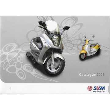 Catalogue SYM gamme motos et quads de 2008