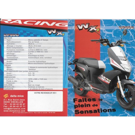 Prospectus DELTA MICS WX1 Scooter DF50C