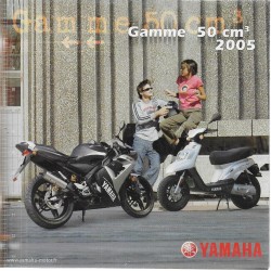 Prospectus YAMAHA gamme 50cc de 2005