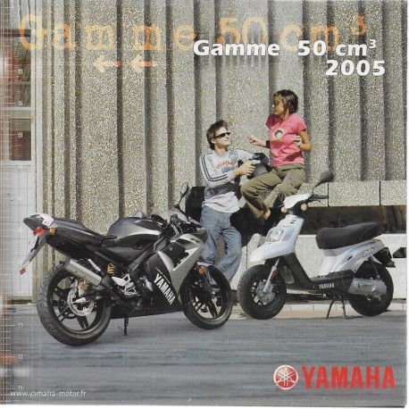 Prospectus YAMAHA gamme 50cc de 2005