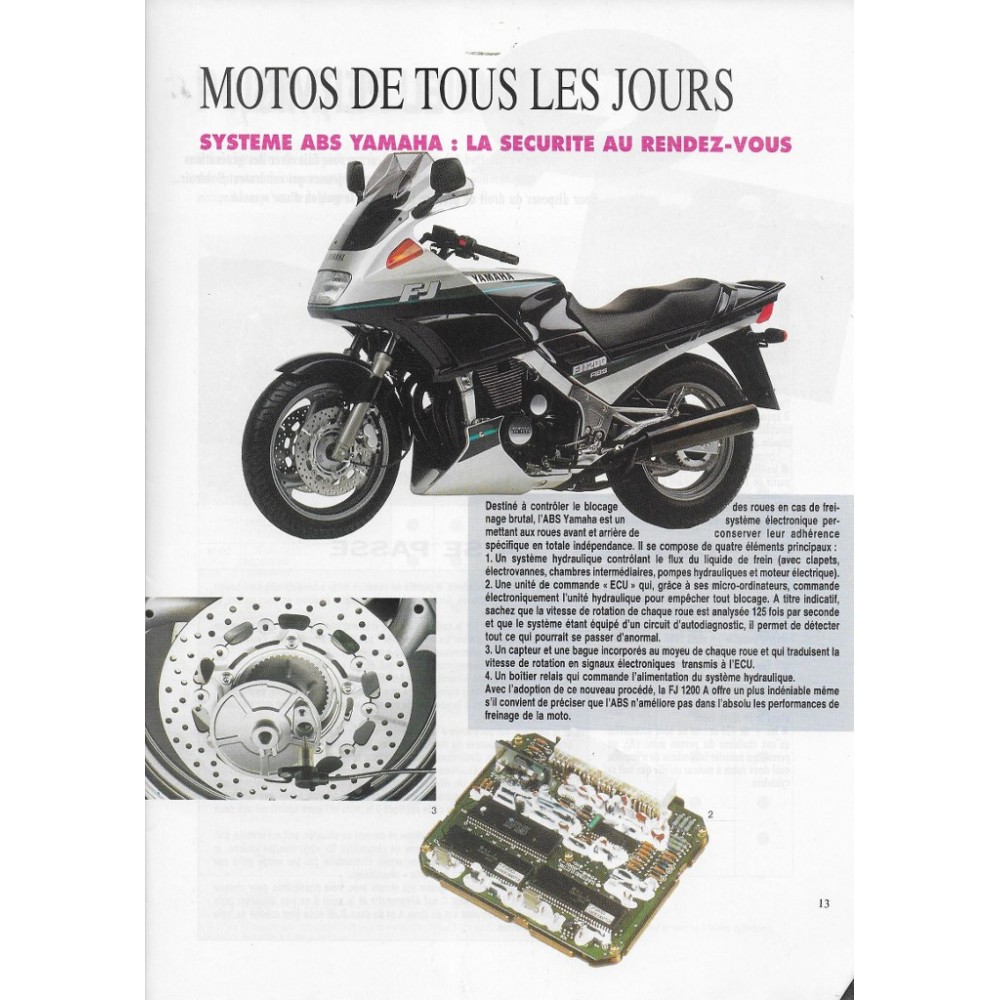 Magazine YAMAHA 1992