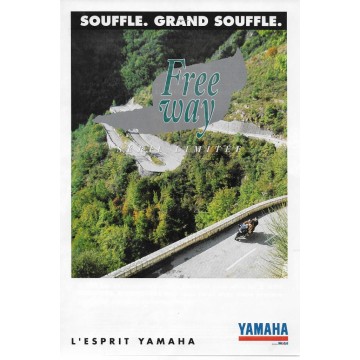 Prospectus YAMAHA série FREEWAY de 1993