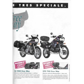 Prospectus YAMAHA série FREEWAY de 1993