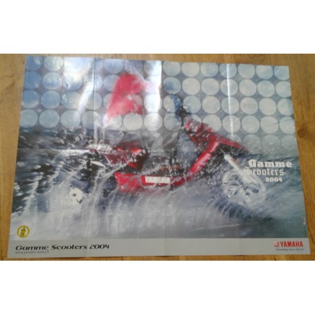 Prospectus gamme scooters YAMAHA 2004