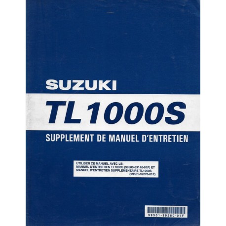 Manuel atelier additif SUZUKI TL1000  SY  (08 / 99) en français