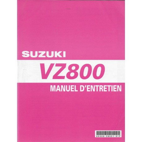 Manuel atelier SUZUKI VZ 800 K5 / K6 de 2005 et 2006