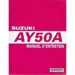 Manuel atelier SUZUKI AY 50 AK5 de 2005  (10 / 2004) 