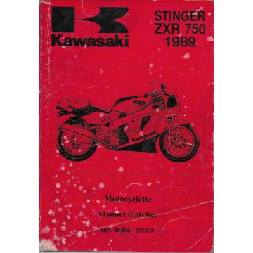 Manuel atelier KAWASAKI STINGER ZXR 750 H1  (1989)