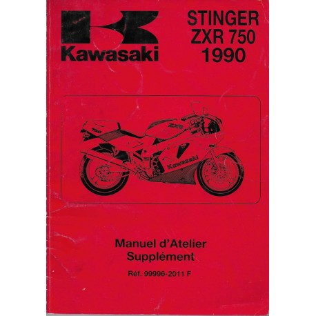 Manuel atelier KAWASAKI STINGER ZXR 750 H2  (1990)