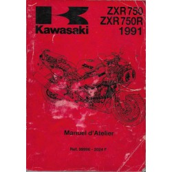 Manuel atelier KAWASAKI STINGER ZXR 750 J1 / K1  (1991)