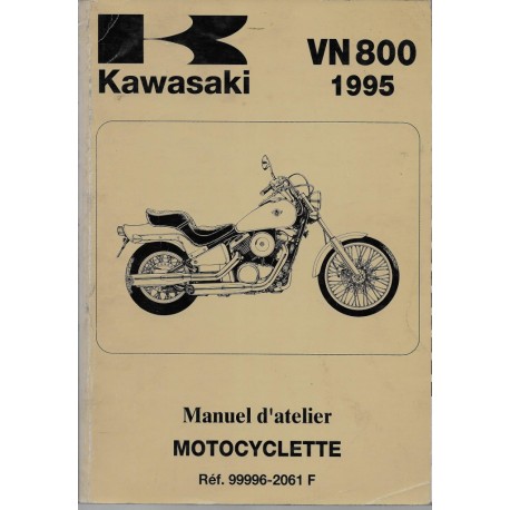 Manuel atelier KAWASAKI VN 800 Classic de 1996 
