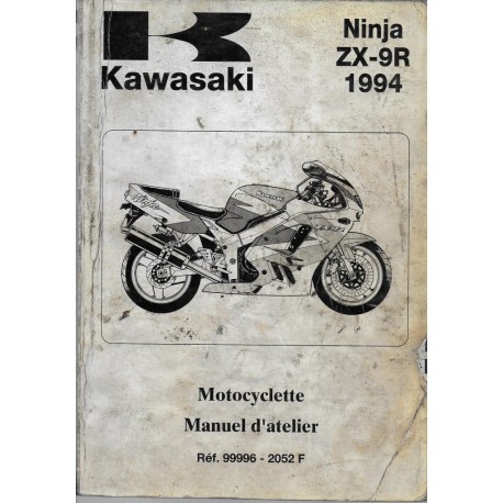 Manuel atelier KAWASAKI NINJA ZX-9R de 1994