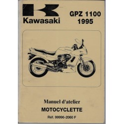 Manuel atelier KAWASAKI GPZ 1100 de 1995 (12/1994)