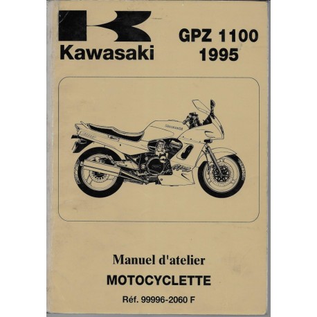 Manuel atelier KAWASAKI GPZ 1100 de 1995 (12/1994)