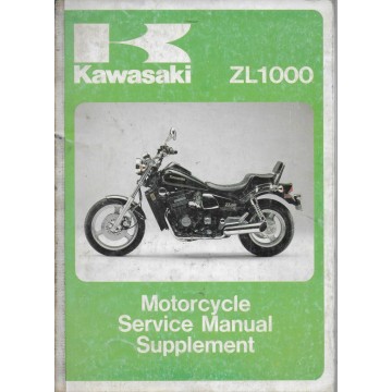 Manuel atelier additif KAWASAKI ZL 1000 de 1987
