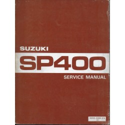 Manuel atelier SUZUKI SP 400 /DR 400 S / GN 400 (10/80)  