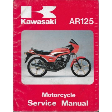 Manuel atelier KAWASAKI AR 125  de 1983 / 1984