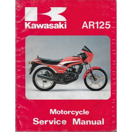 Manuel atelier KAWASAKI AR 125  de 1983 / 1984