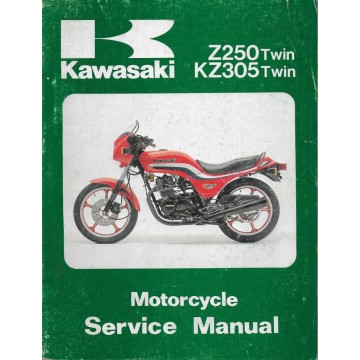 Manuel atelier KAWASAKI Z 250 / KZ 305  (07 / 1986)