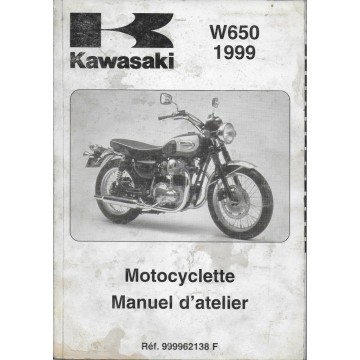 Manuel atelier KAWASAKI W 650 de 1999